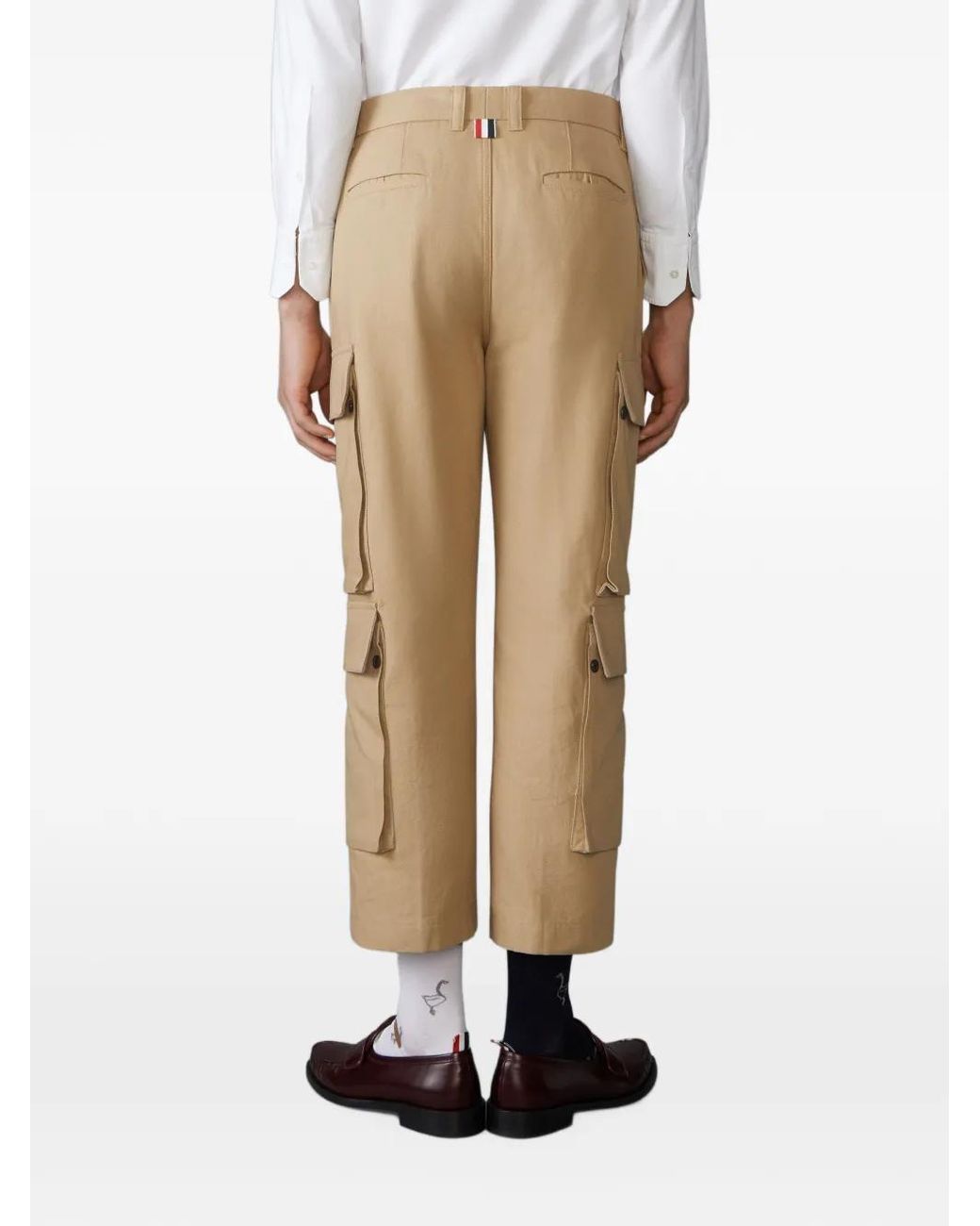 Pantalones Cargo Thom Browne de hombre de color Natural