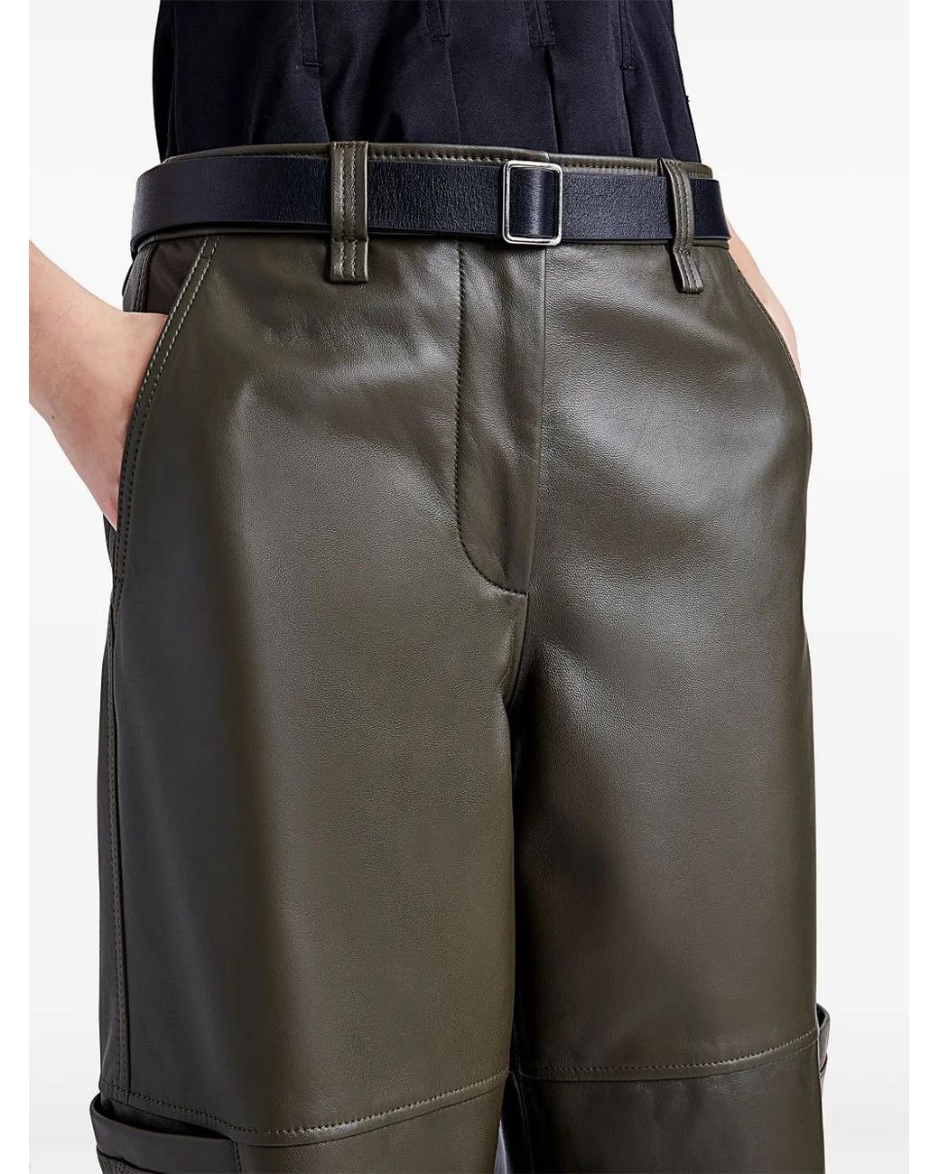 Proenza Schouler Gray Mason Trousers