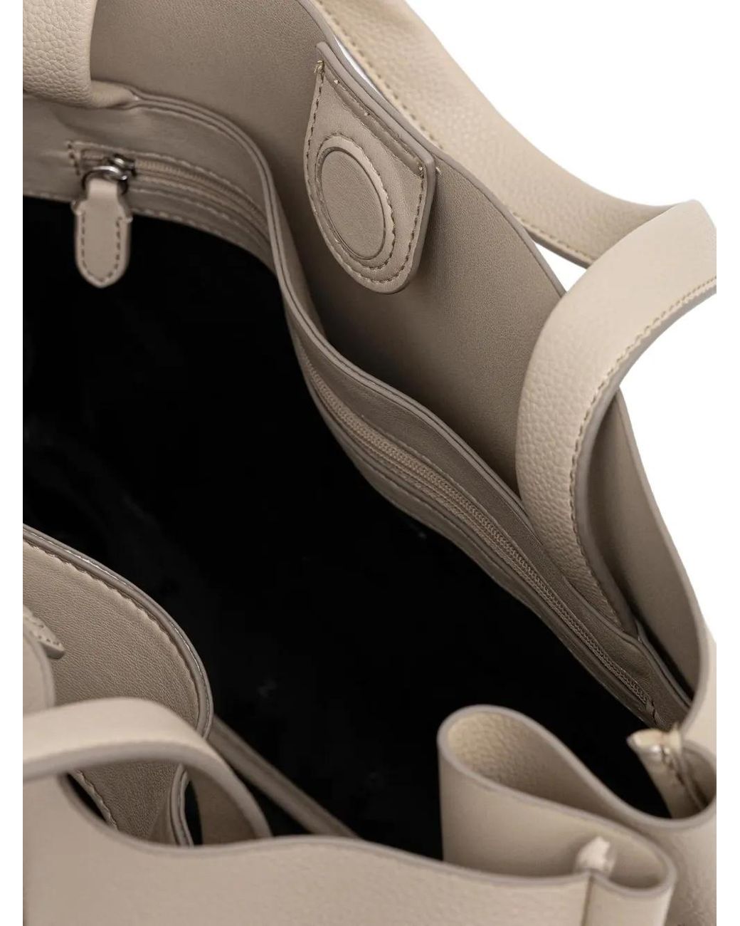 DKNY Natural Logo-Detail Tote Bag