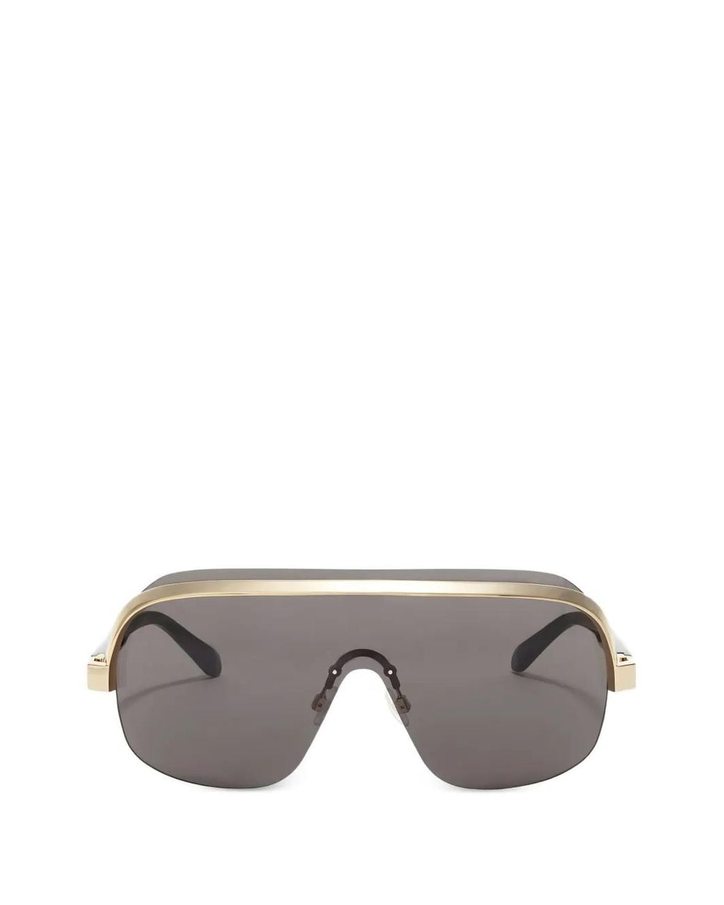 Palm Angels Gray King Rimless Sunglasses