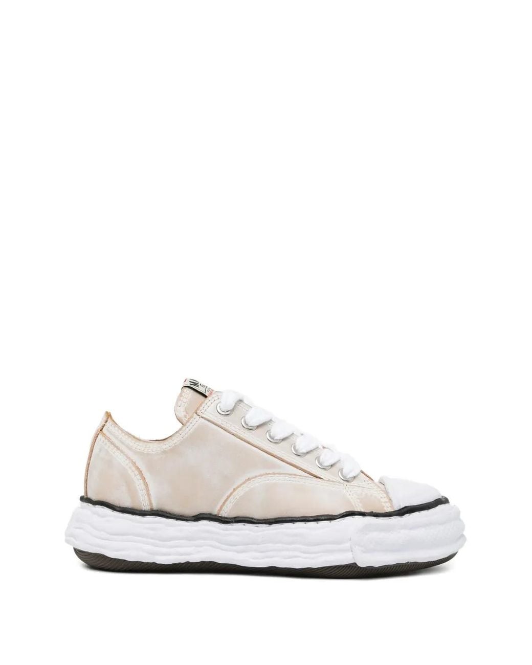 Maison Mihara Yasuhiro White Peterson23 Og Sole Leather Effect Low-Top Sneakers
