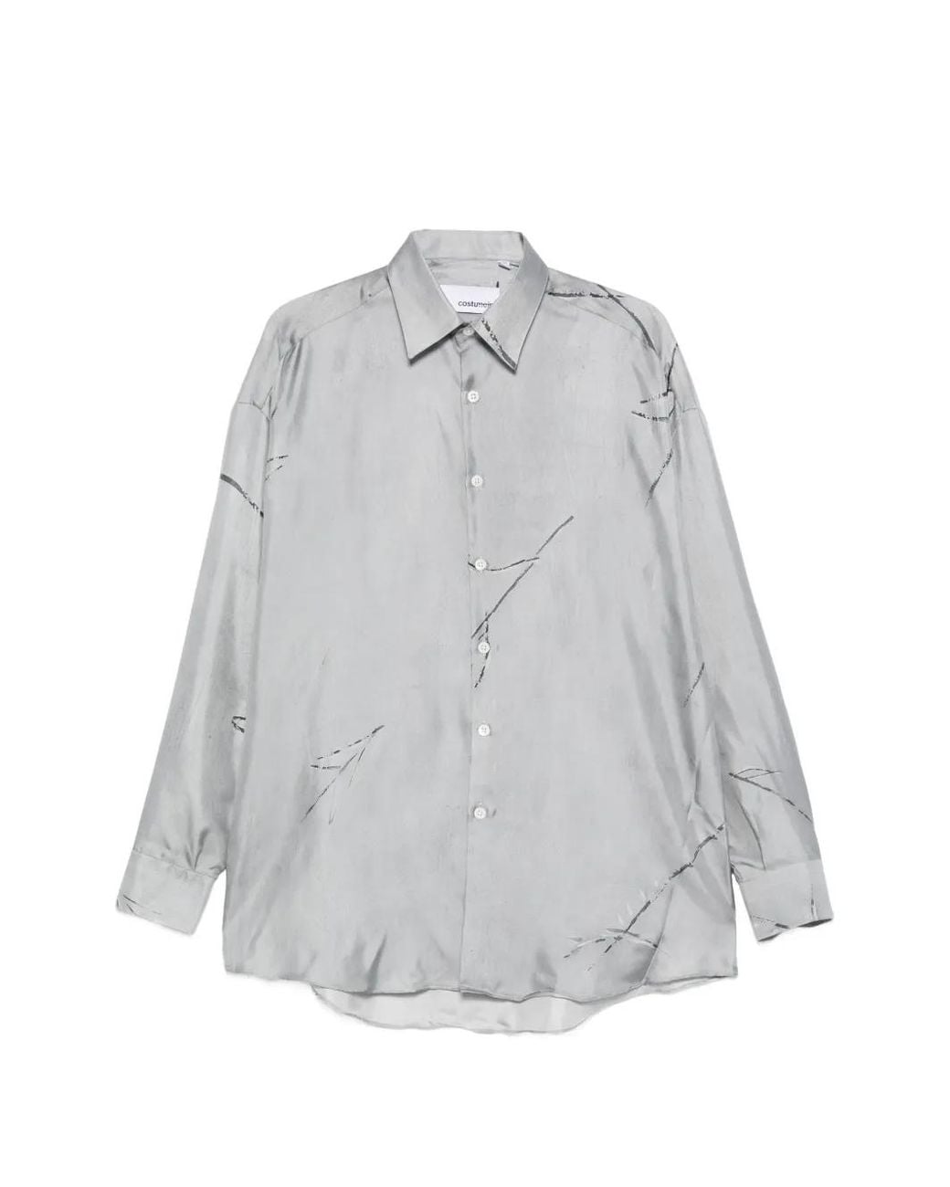 Costumein Gray Buttoned Shirt for men