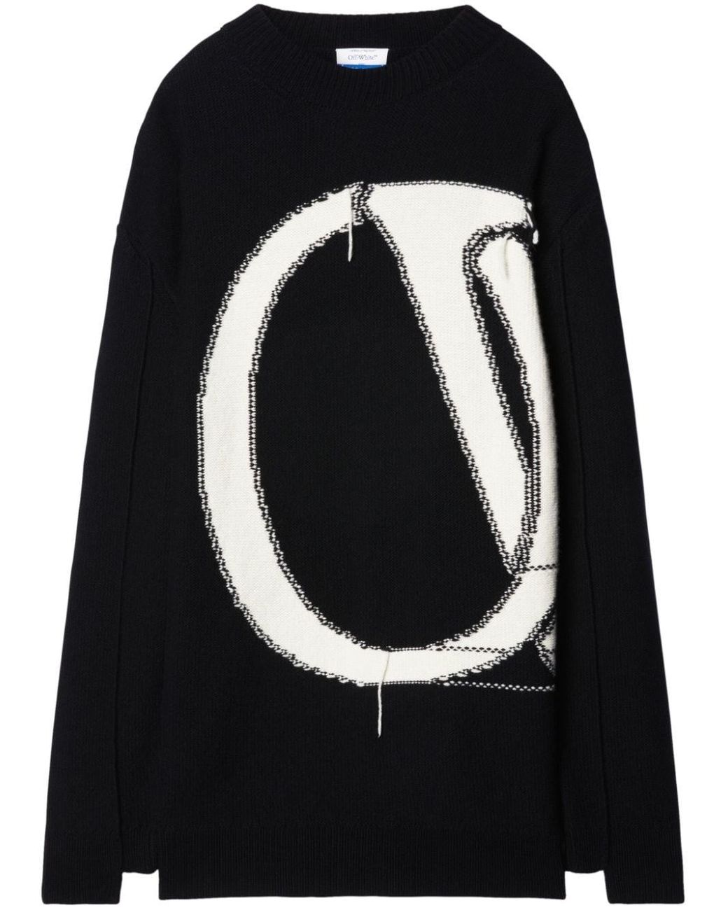 Off-White NatLover intarsia-logo jumper - Black