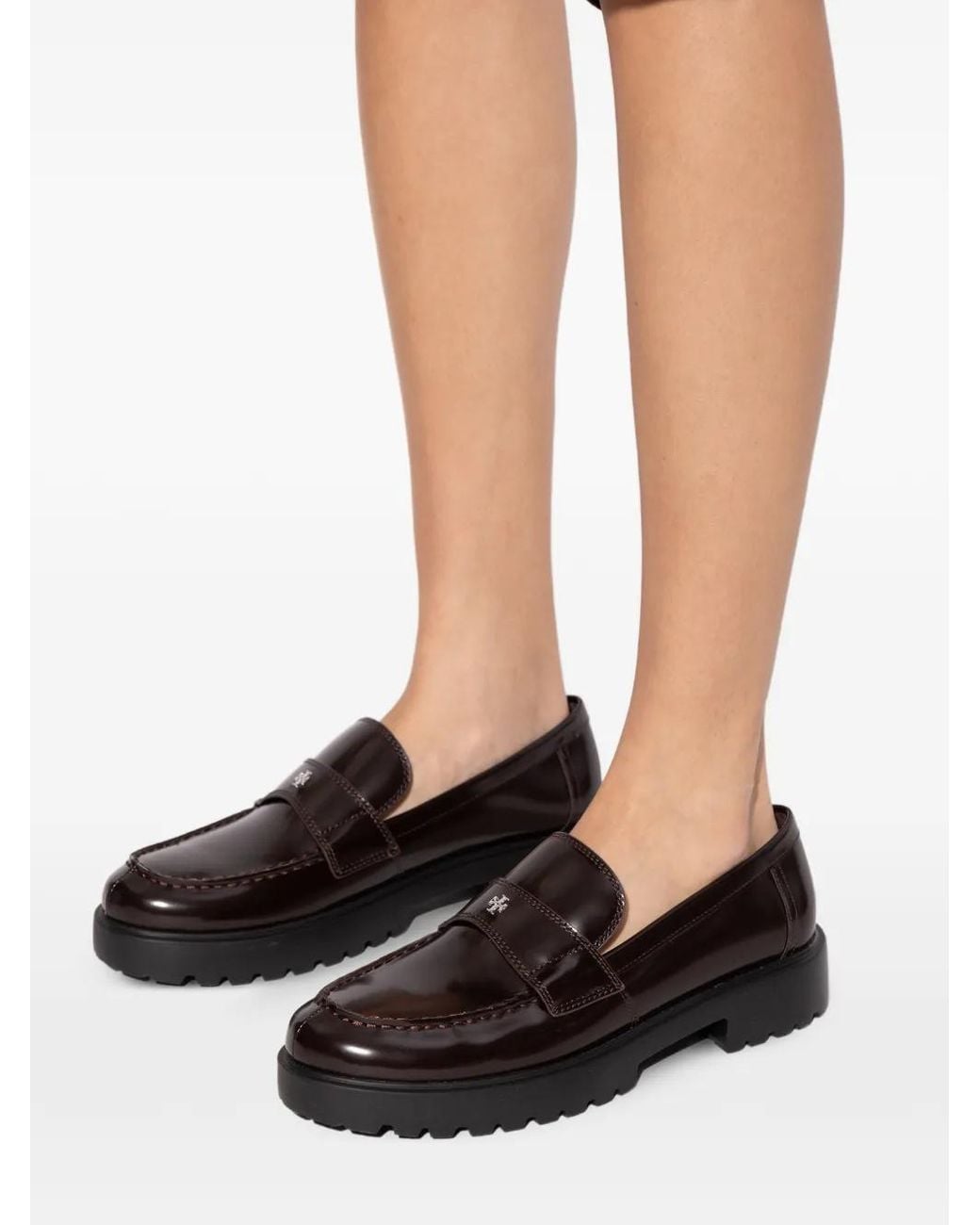 Tory Burch Black Mocassins Classiques