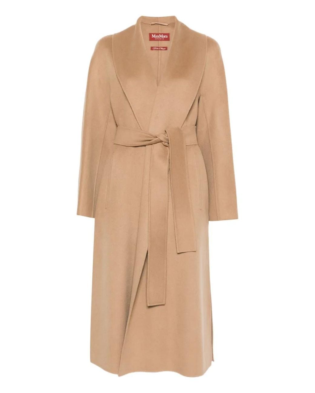 Gabardina Con Cinturón Max Mara de color Natural