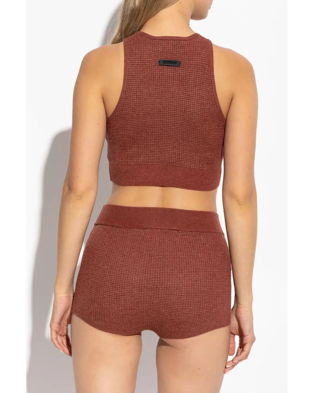 Fear Of God Red Waffle Sport Tank Top