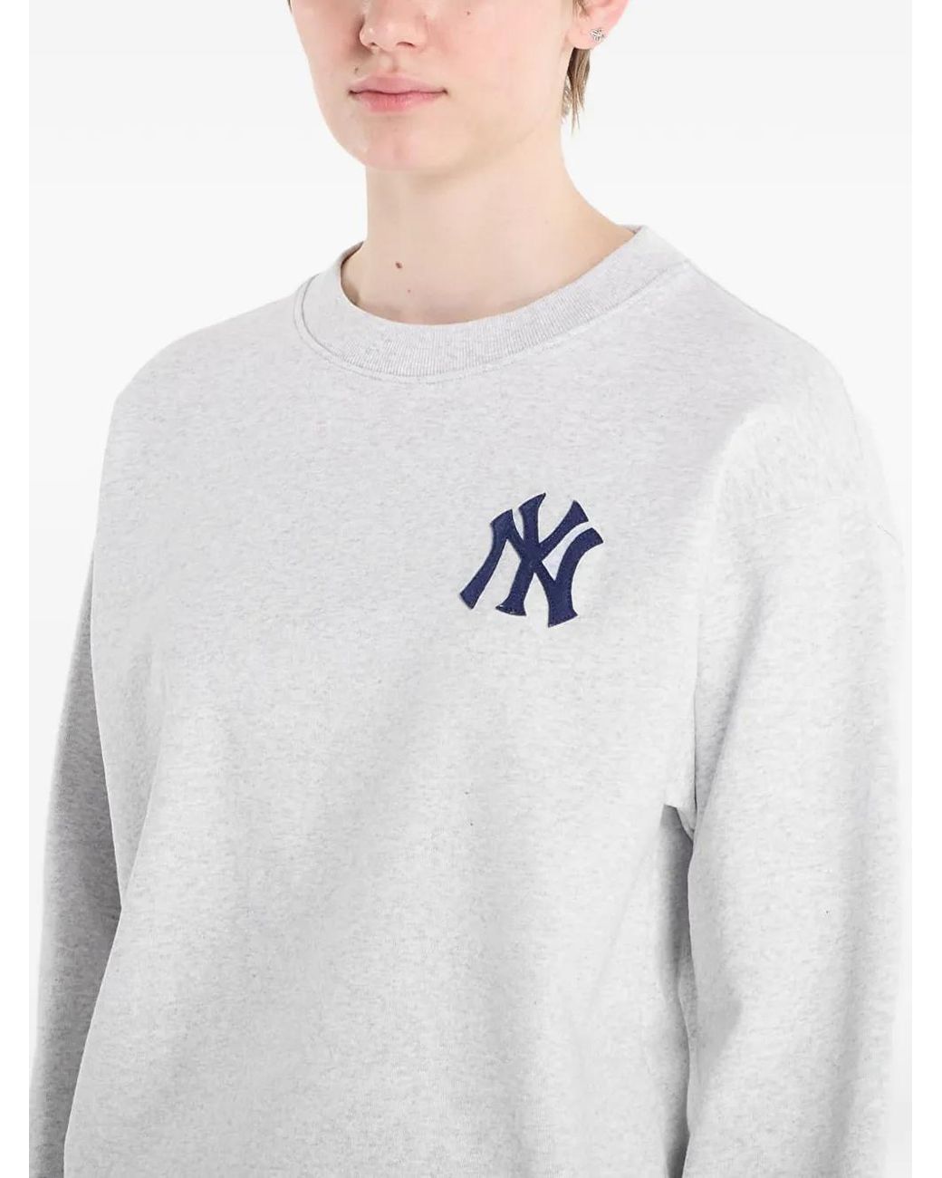 Sporty & Rich White Sweat Heritage Yankees Serif