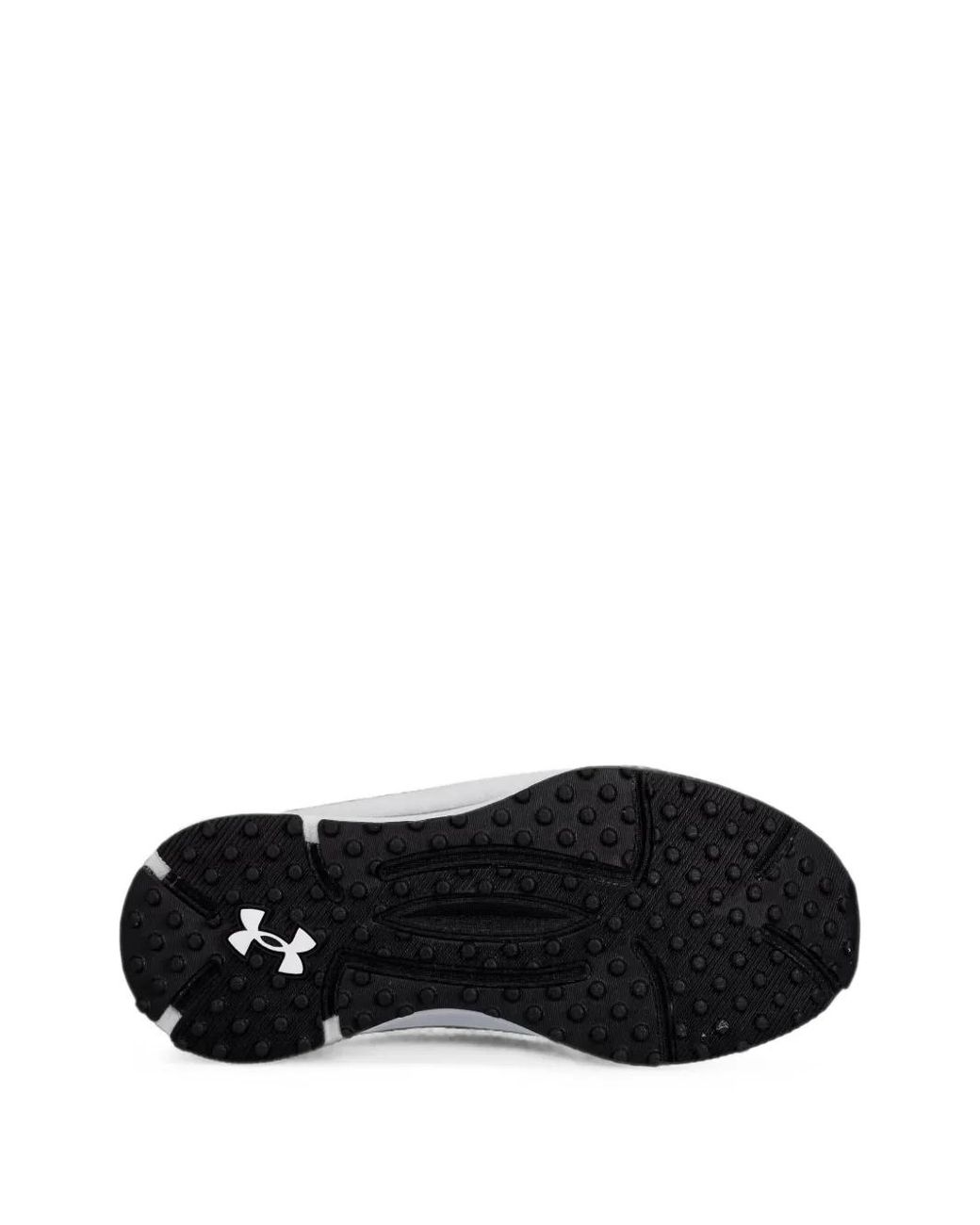 Under Armour White Phantom X Logo-Patch Lace-Up Sneakers