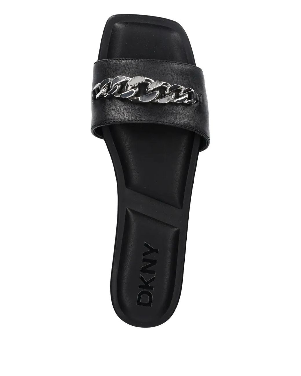 Sandalias Con Tiras DKNY de color Black