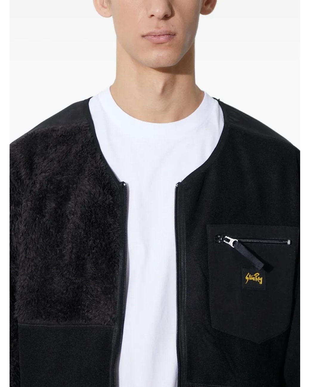 Giacca Con Zip di Stan Ray in Black da Uomo