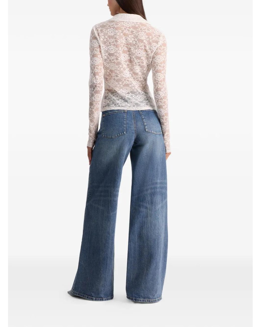 Camicia Kara di Alice + Olivia in White