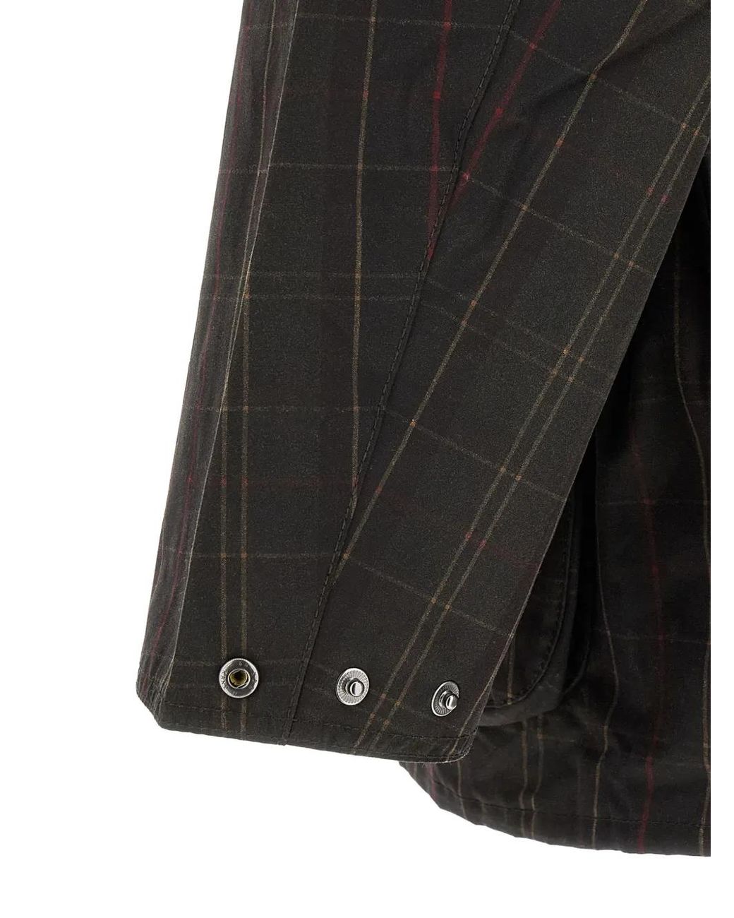 Barbour Tartan Bedale Jack in het Black voor heren