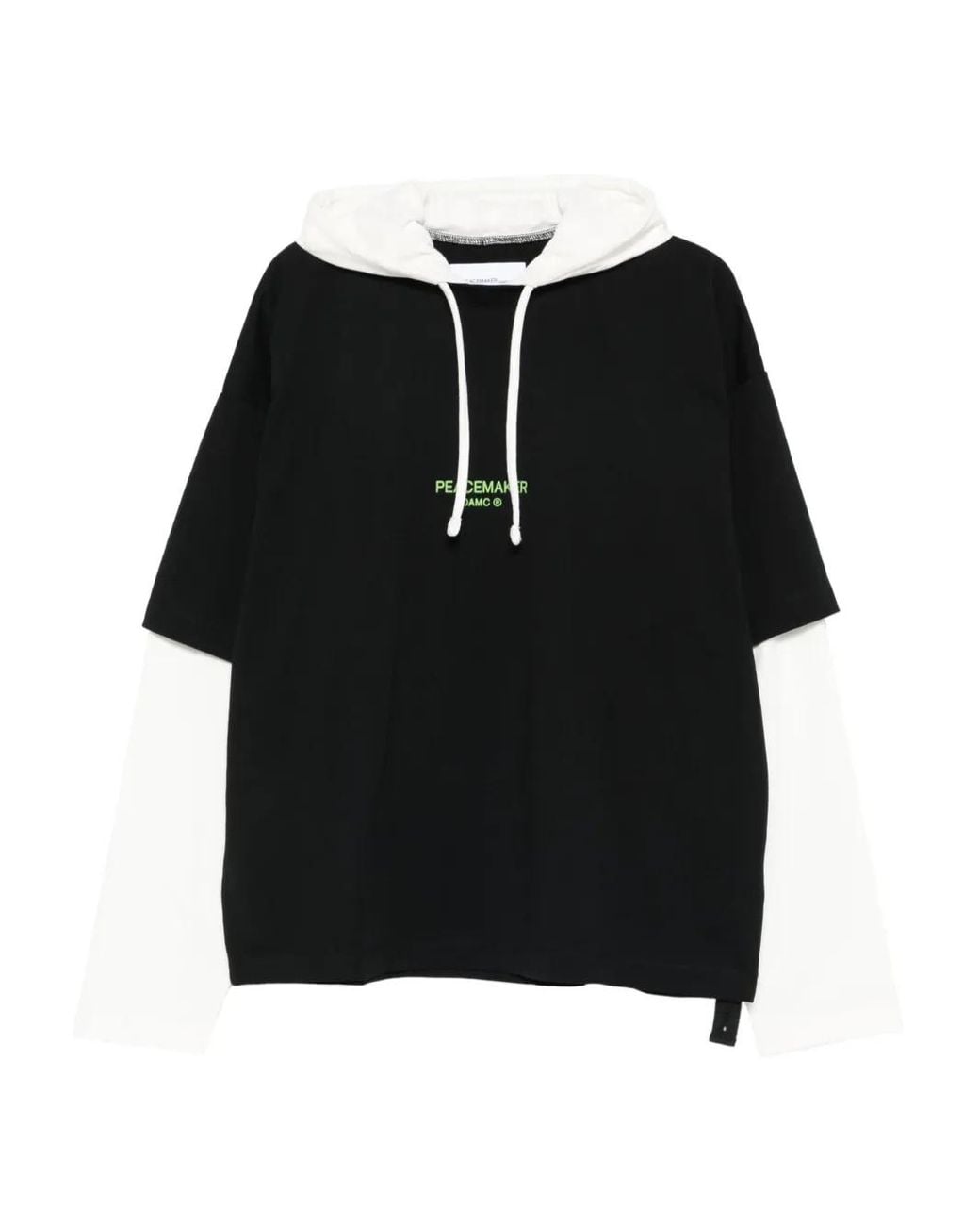 OAMC Black Dynamo-Print Hoodie for men