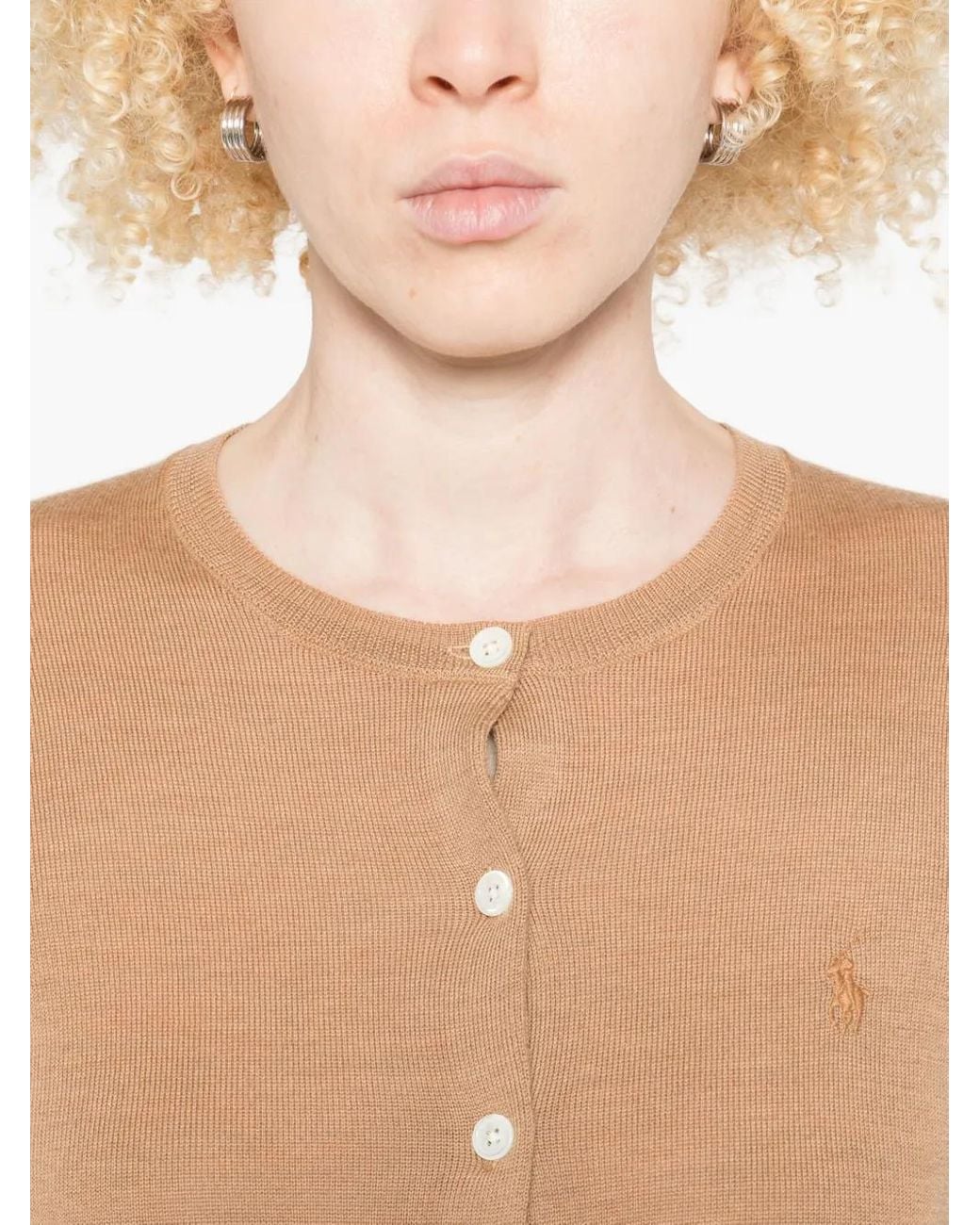 Polo Ralph Lauren Natural Classic Crewneck Sweater For