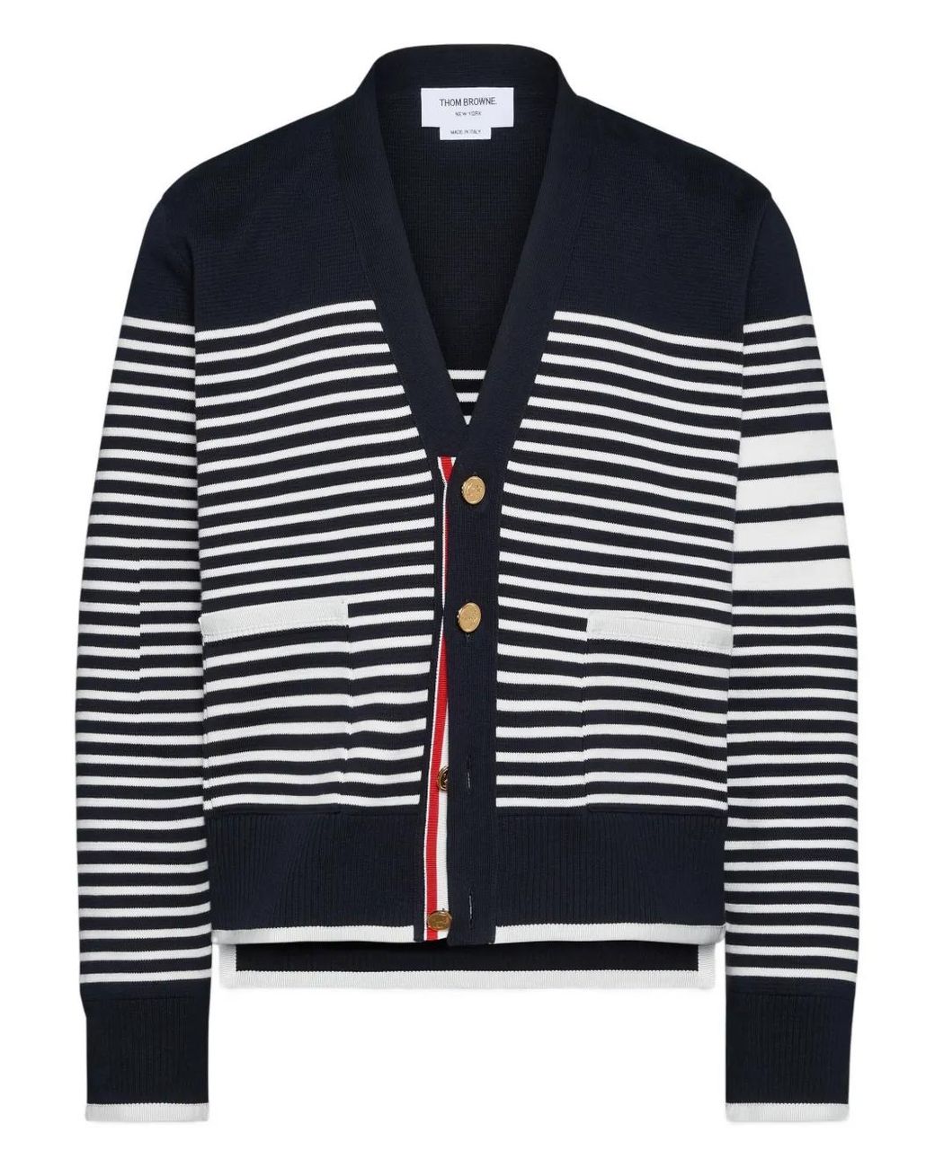 Thom Browne Gestreept Vest in het Blue voor heren