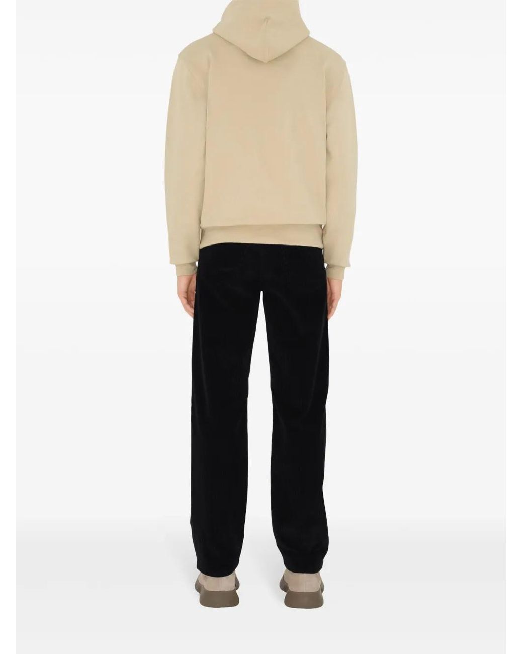 Burberry Natural Check Label Hoodie for men