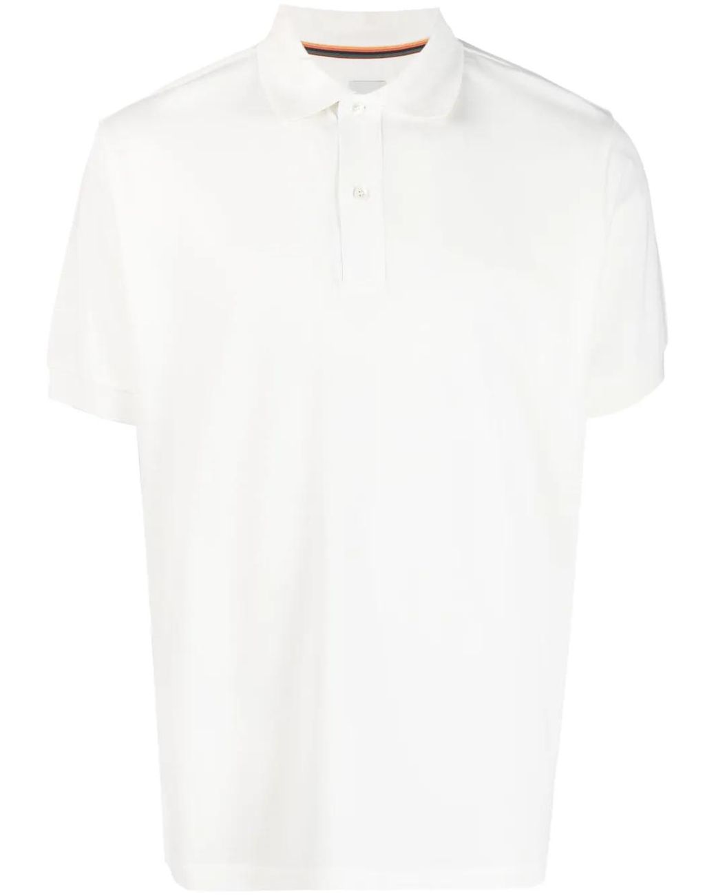 Paul Smith White Polo Placket for men