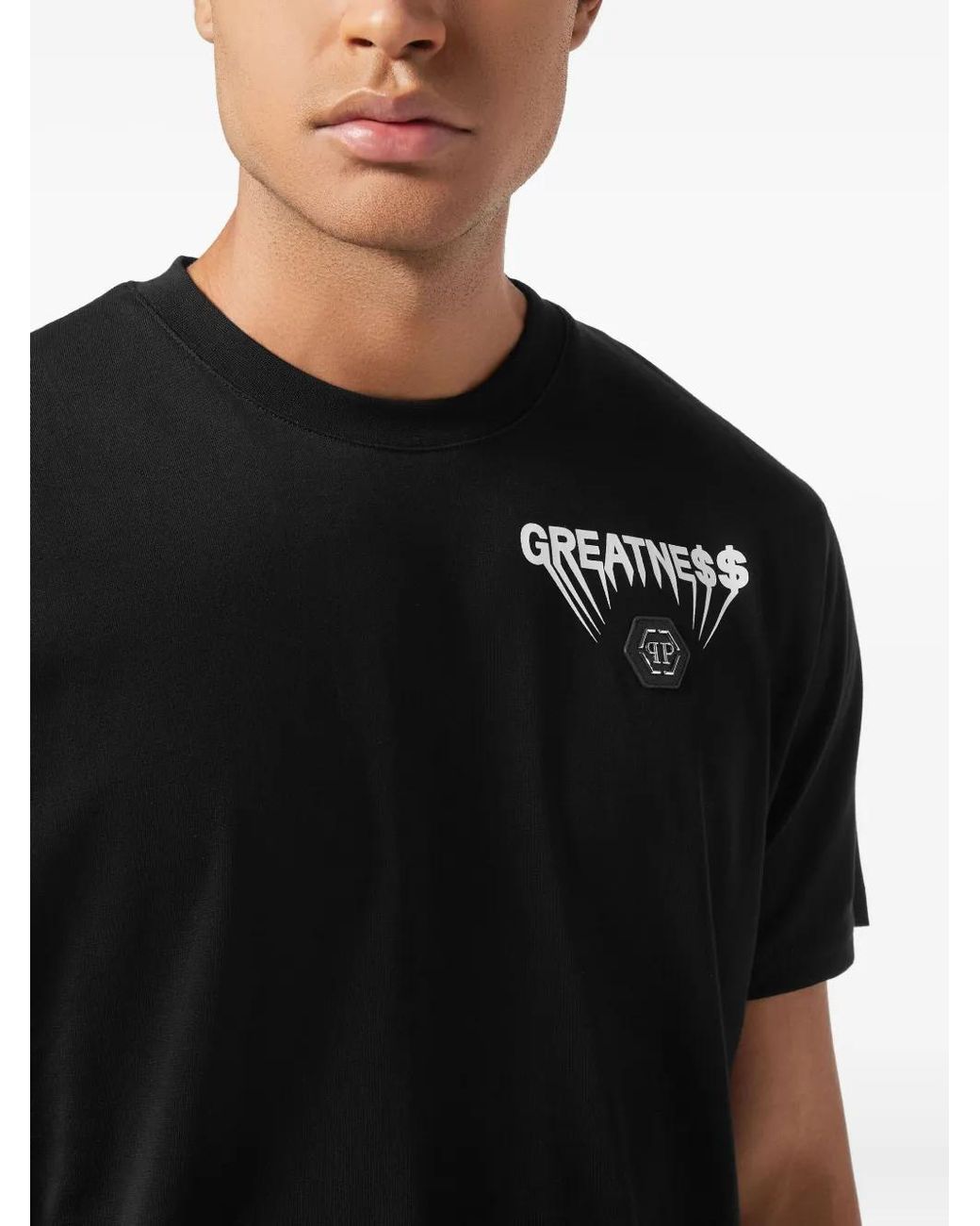 Philipp Plein Black T-Shirts And Polos for men