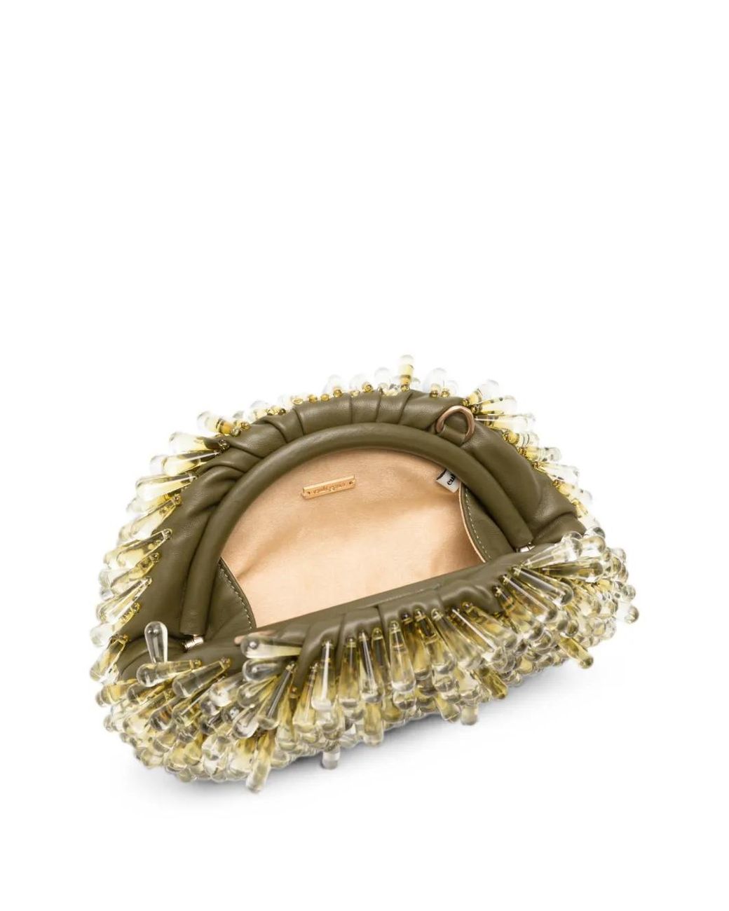 Cult Gaia Metallic Jaala Nano Crossbody Bag
