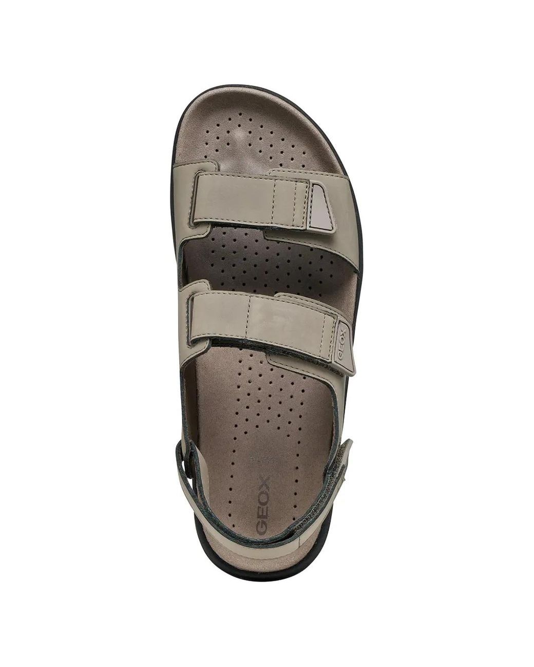 Geox White Flextride S Touch-Strap Sandals for men