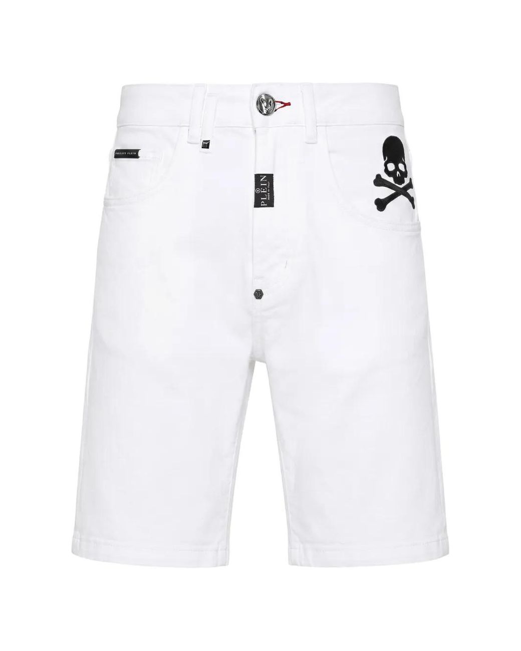 Philipp Plein Blue Denim Formentera Shorts Basics for men