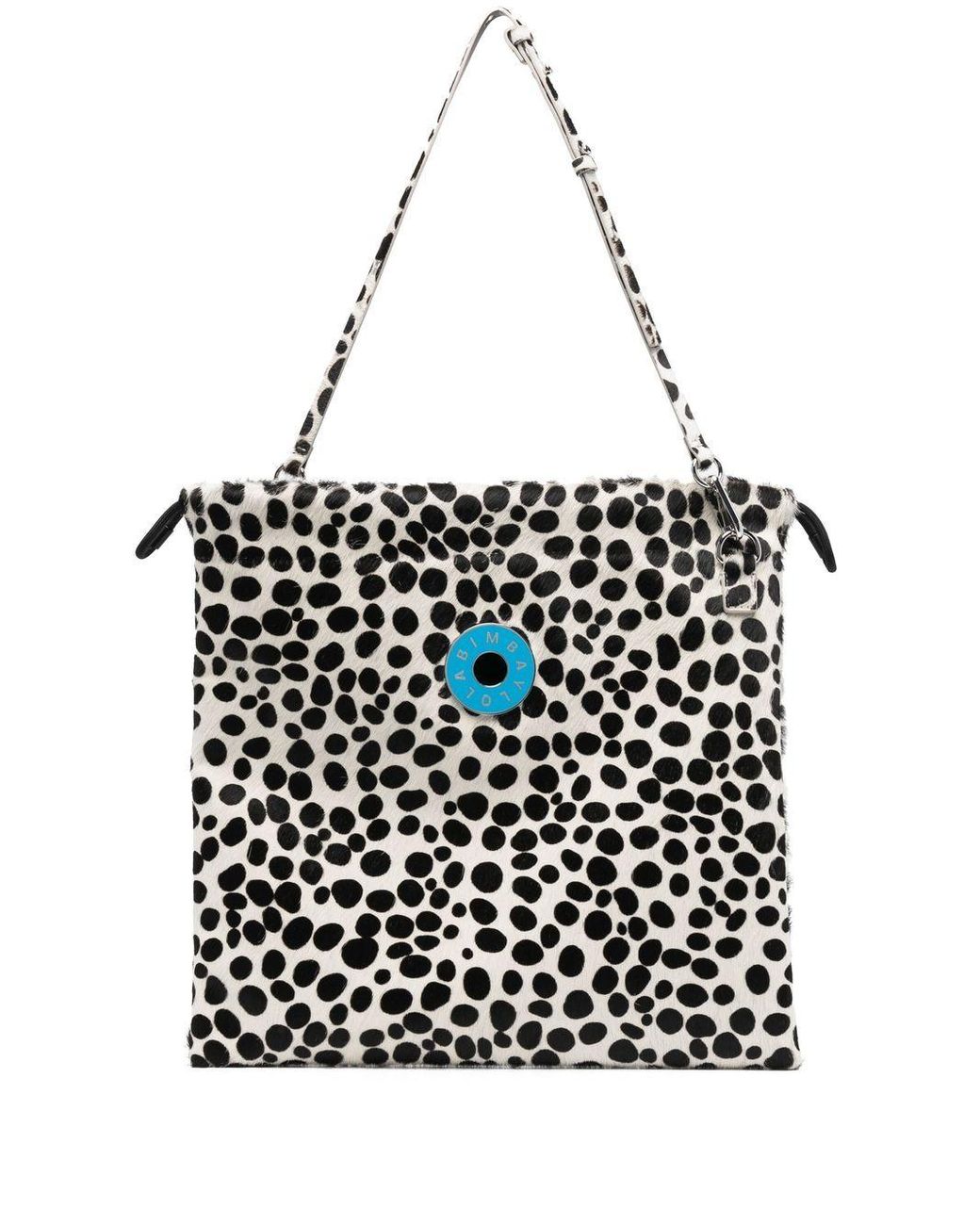 Bolso bombonera con animal print Bimba Y Lola de color Negro Lyst
