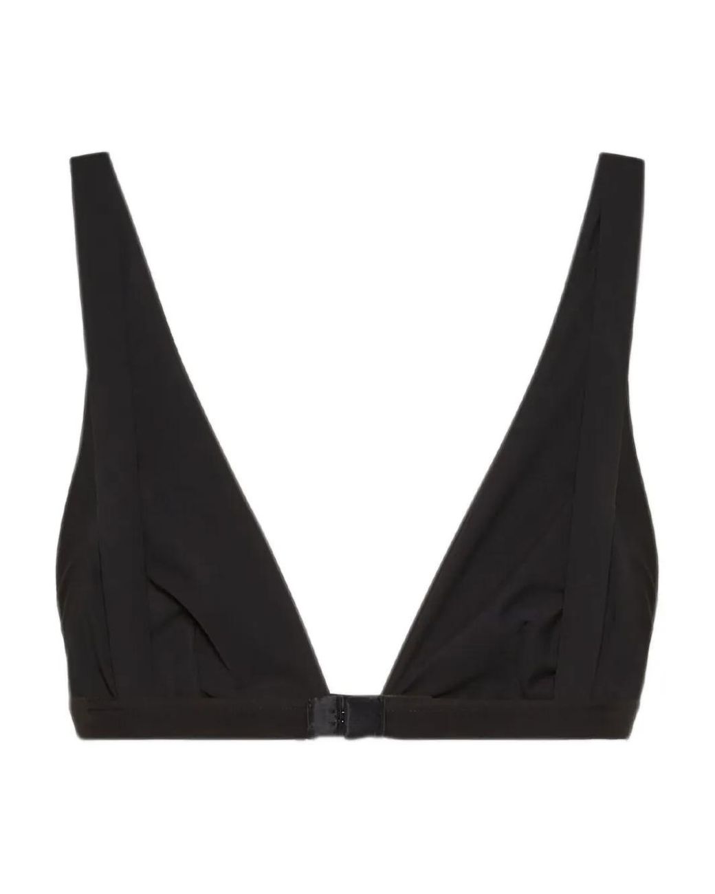 DSquared² Icon-Logo Triangle Bra in Black | Lyst