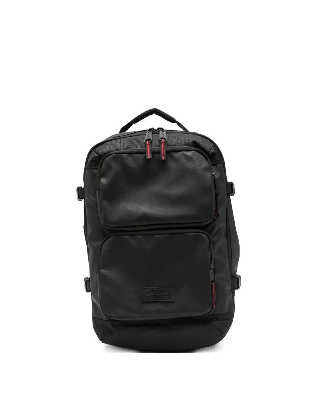 Eastpak Black Zip-Pocket Backpack