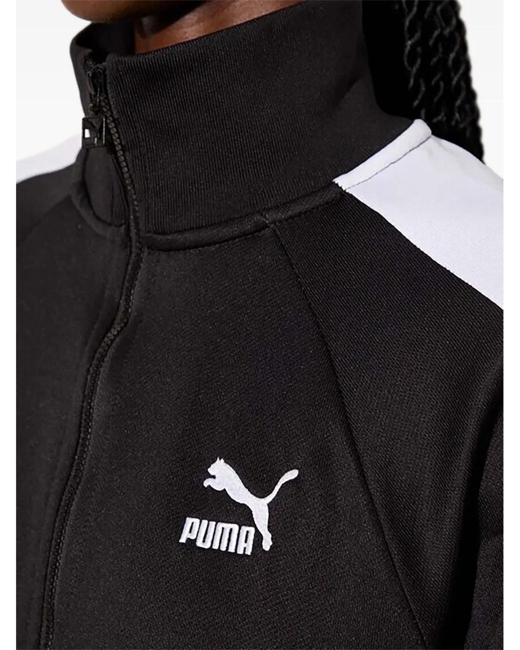 Sudadera Con Cremallera PUMA de color Black