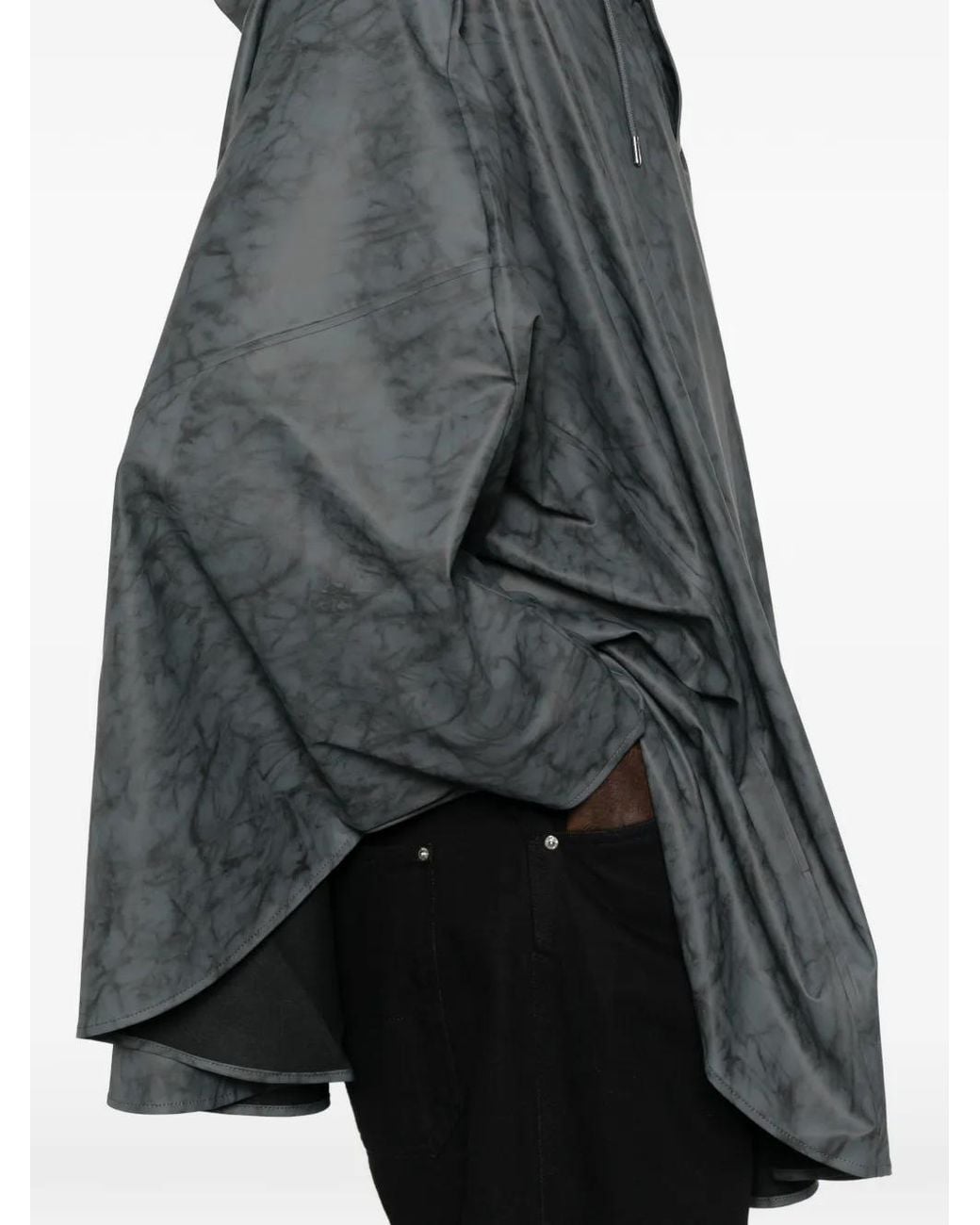 Rains Gray Cape W3 Coat