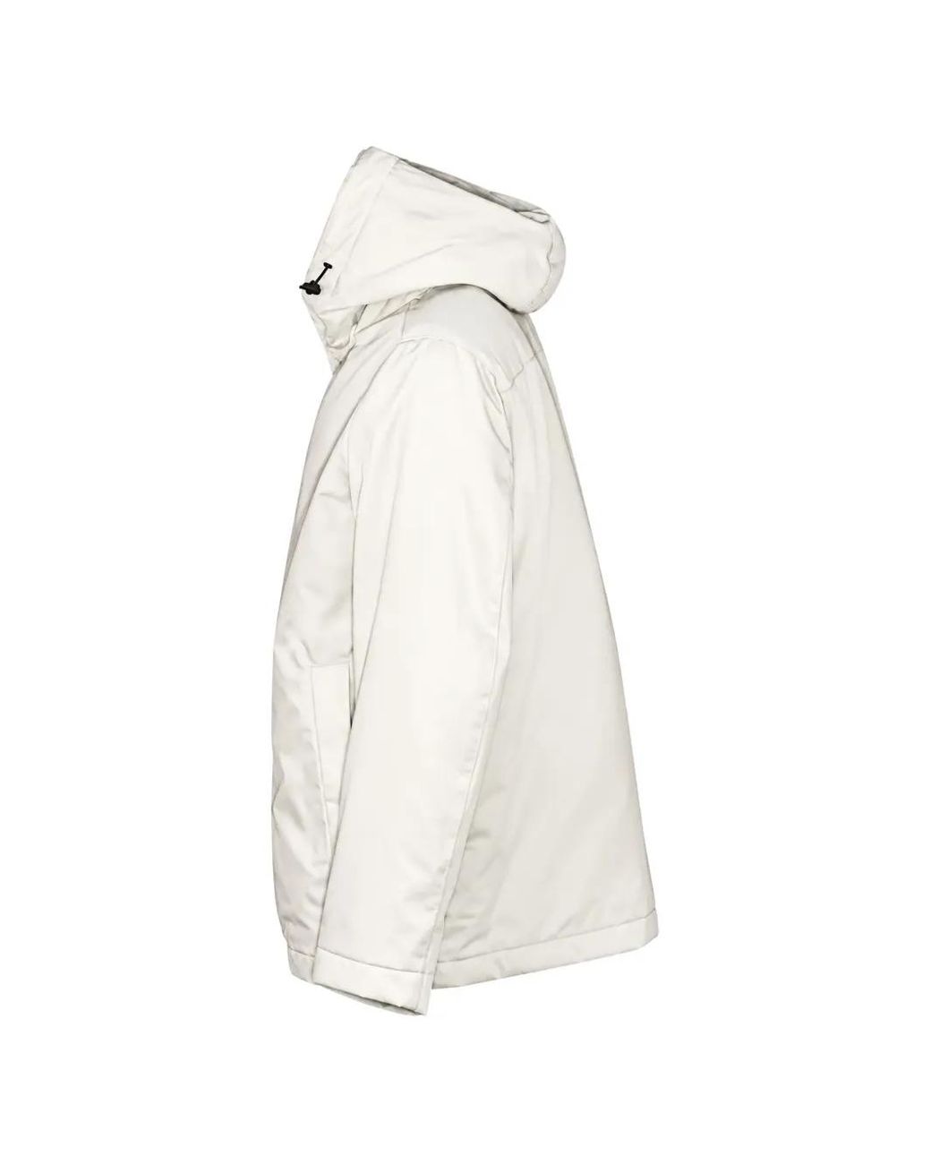 Fay White Hook Hooded Jacket for men