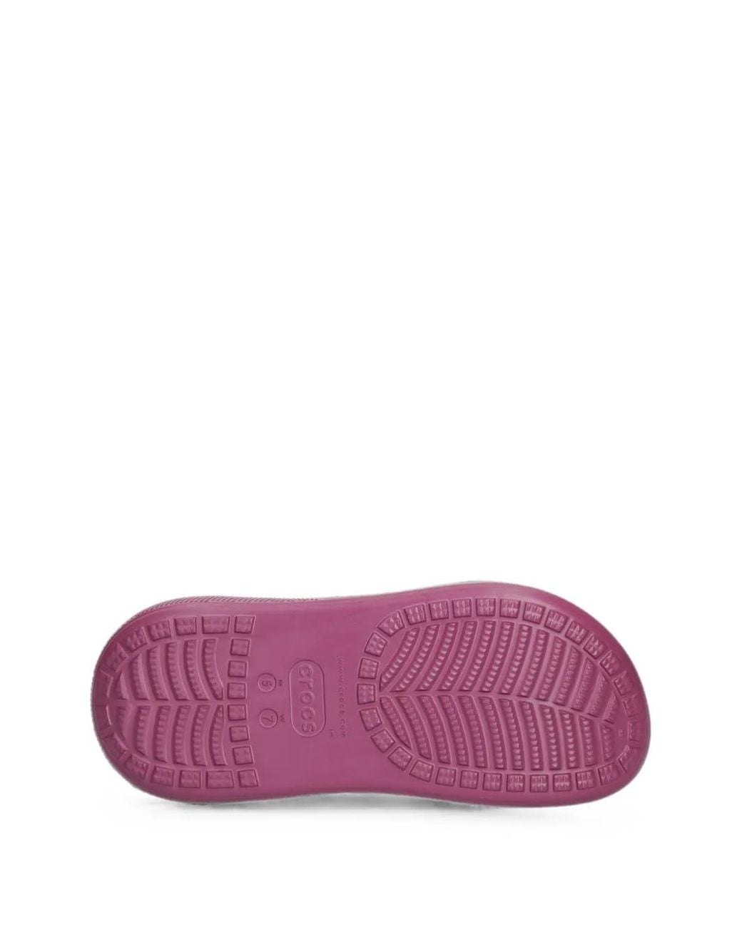 CROCSTM Purple Classic Crush Platform Clogs