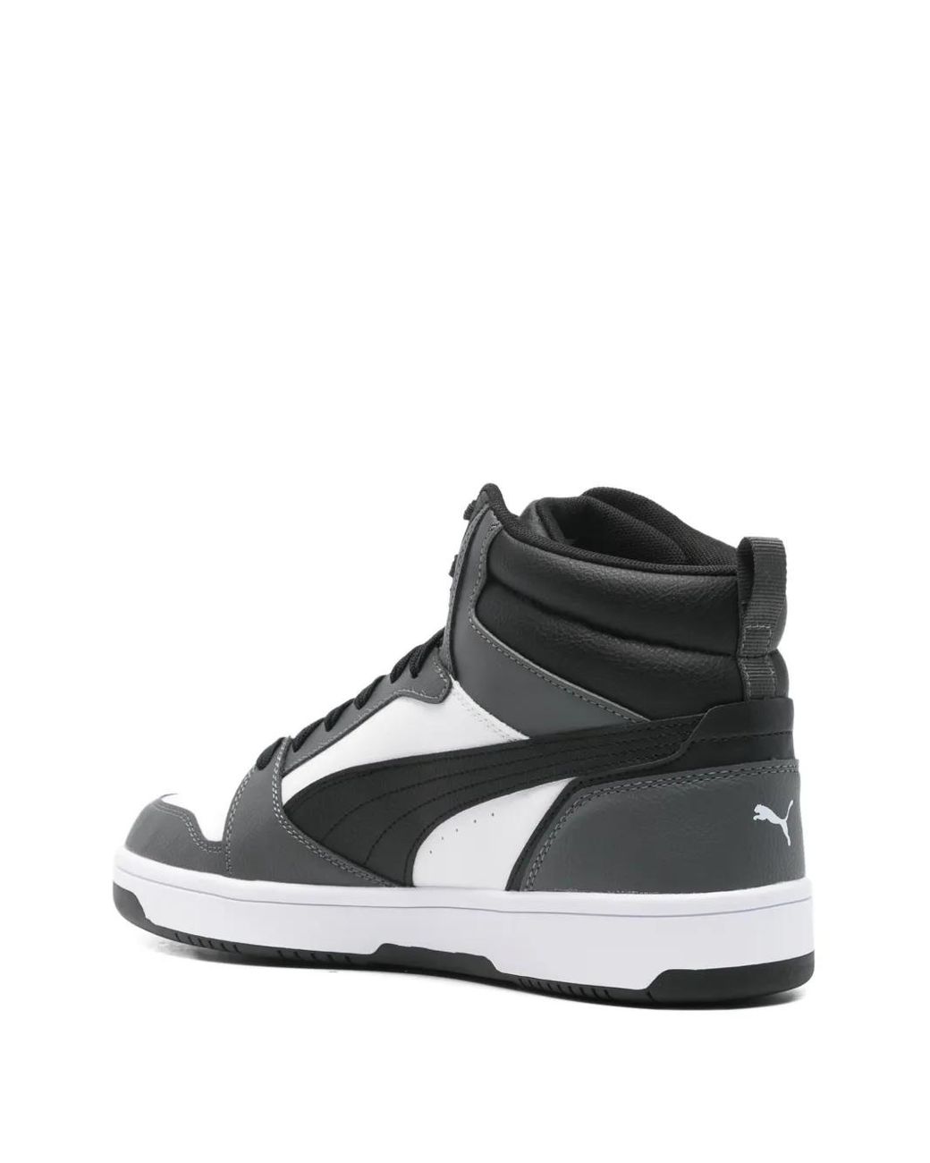 PUMA White Rebound Sneakers