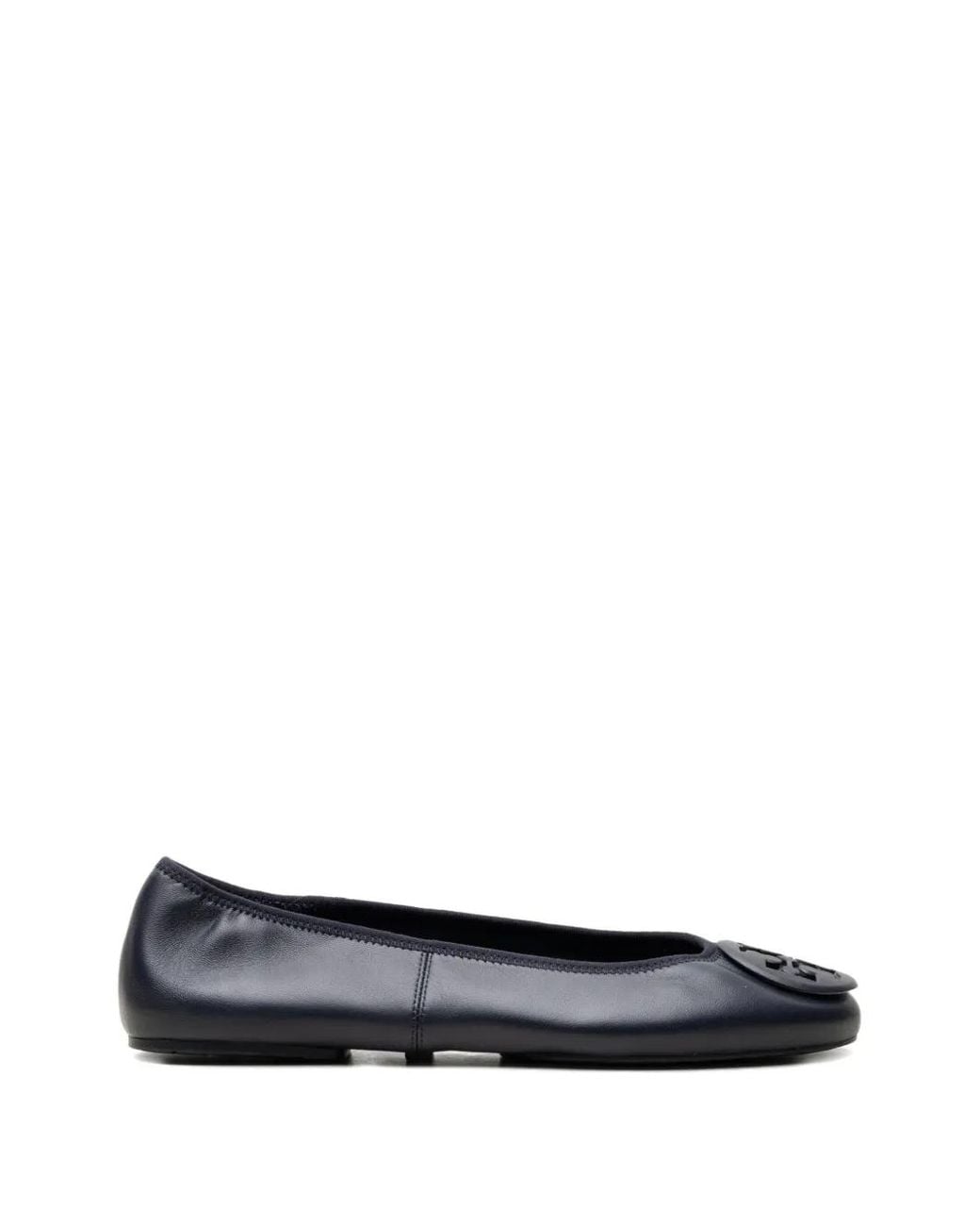 Tory Burch White Reva Travel Ballet