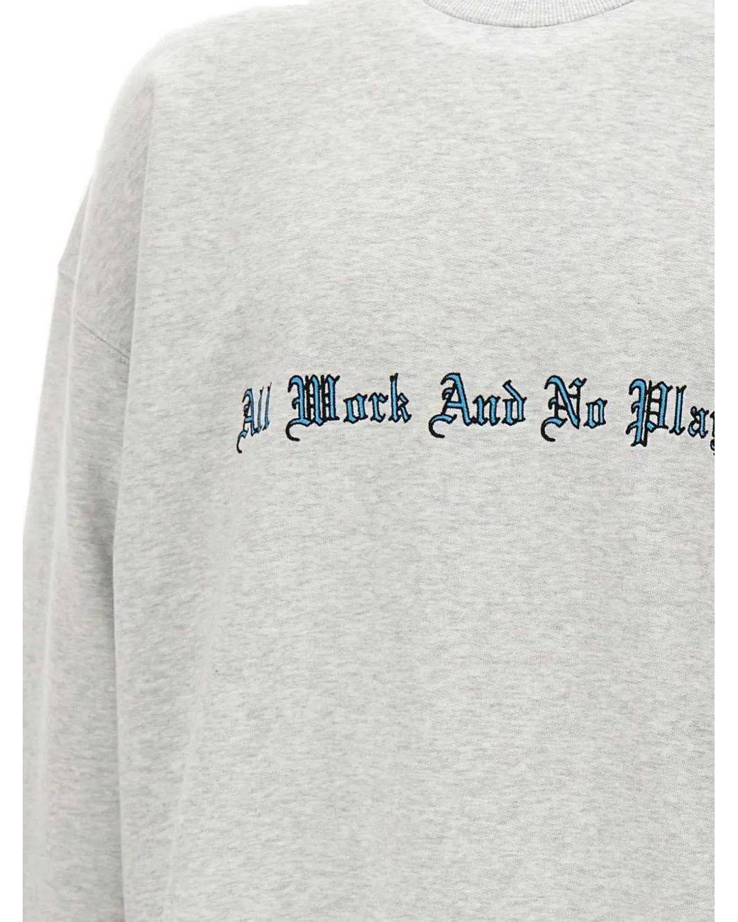 Carhartt Gray No Play Graphic-Print Sweatshirt for men