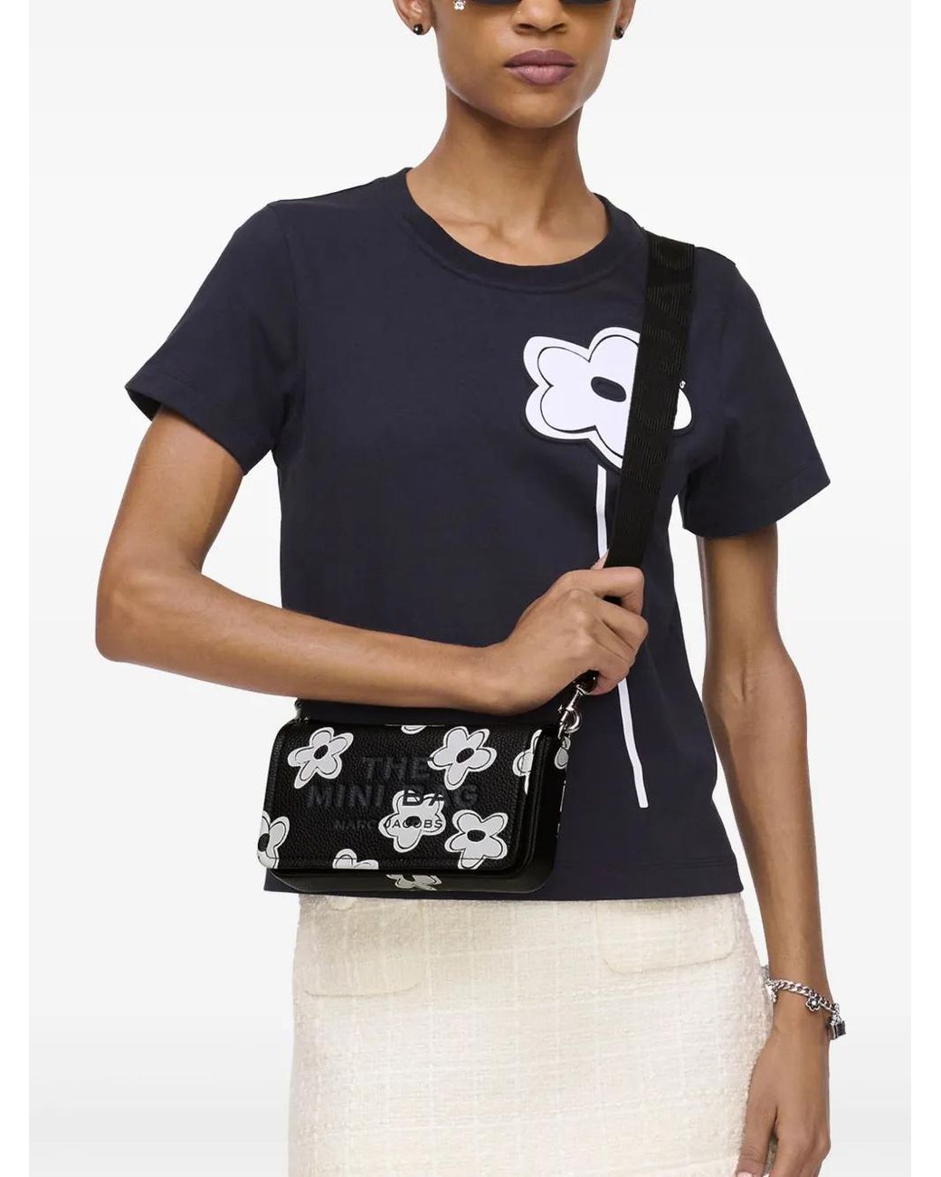 Marc Jacobs Black The Daisy Mini Bag