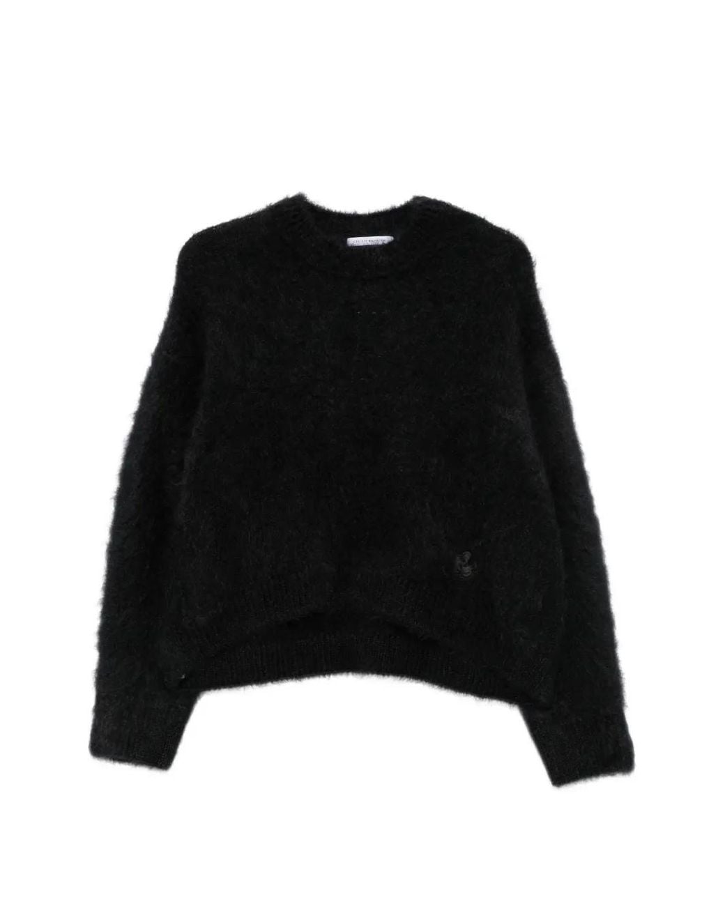 CECILIE BAHNSEN Black Cbfirall Flower-Patch Sweater