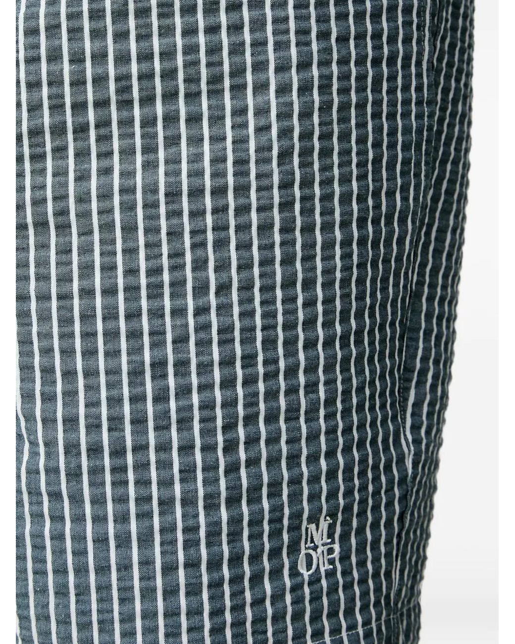 Marc O' Polo Blue Striped Swim Shorts for men