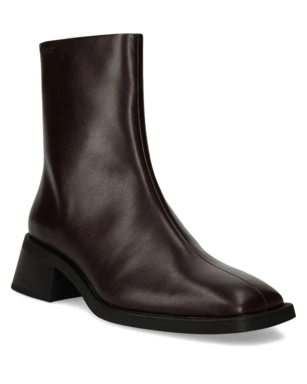 Vagabond Brown 47Mm Block-Heel Boots