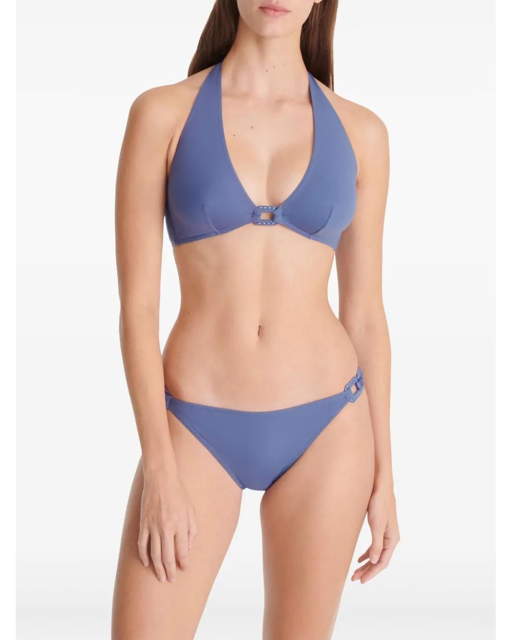 Eres Blue Navire Bikini Top