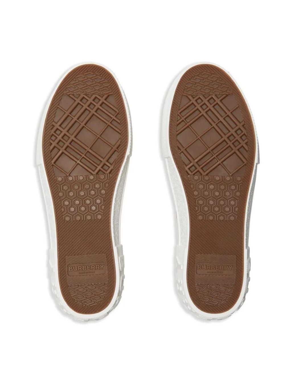 Burberry White Jack Platform Sneaker