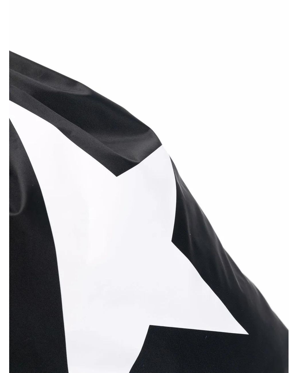 Golden Goose Deluxe Brand Black Star Collection Drawstring Backpack