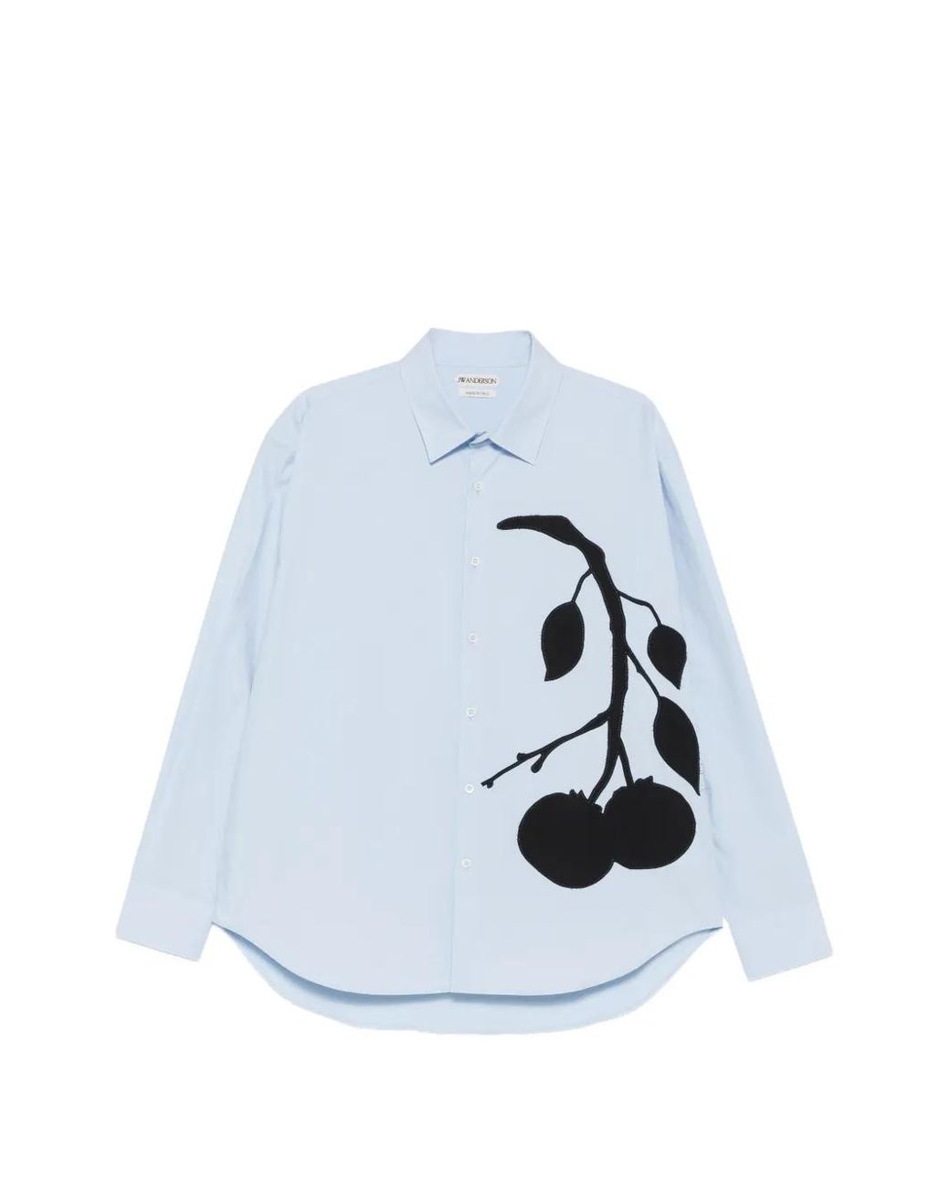 J.W. Anderson Blue Persimmon-Patch Shirt for men