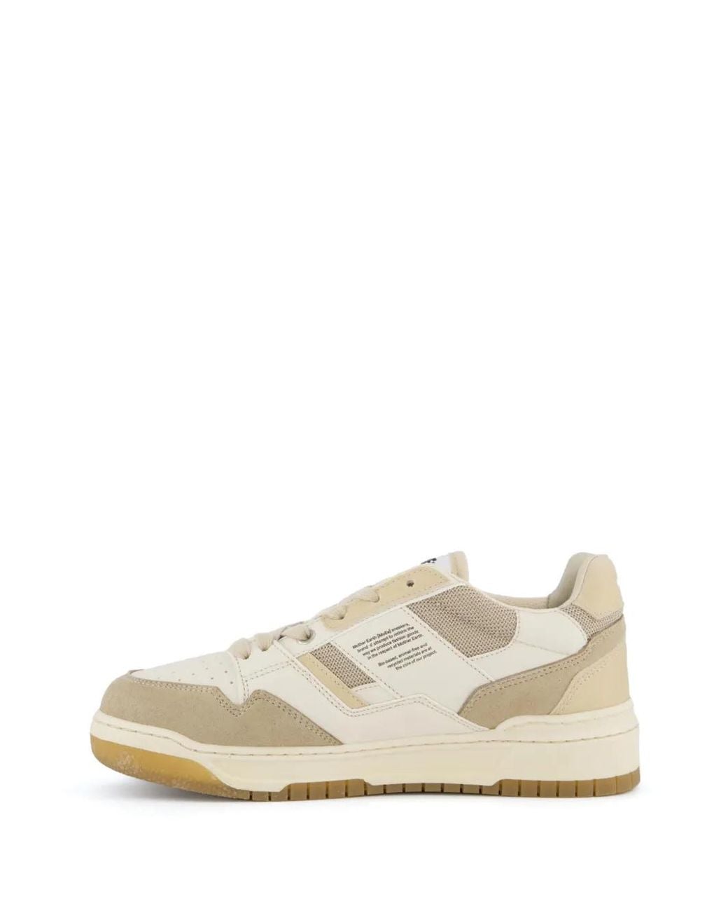 Moea White Gen2 Panelled Sneakers