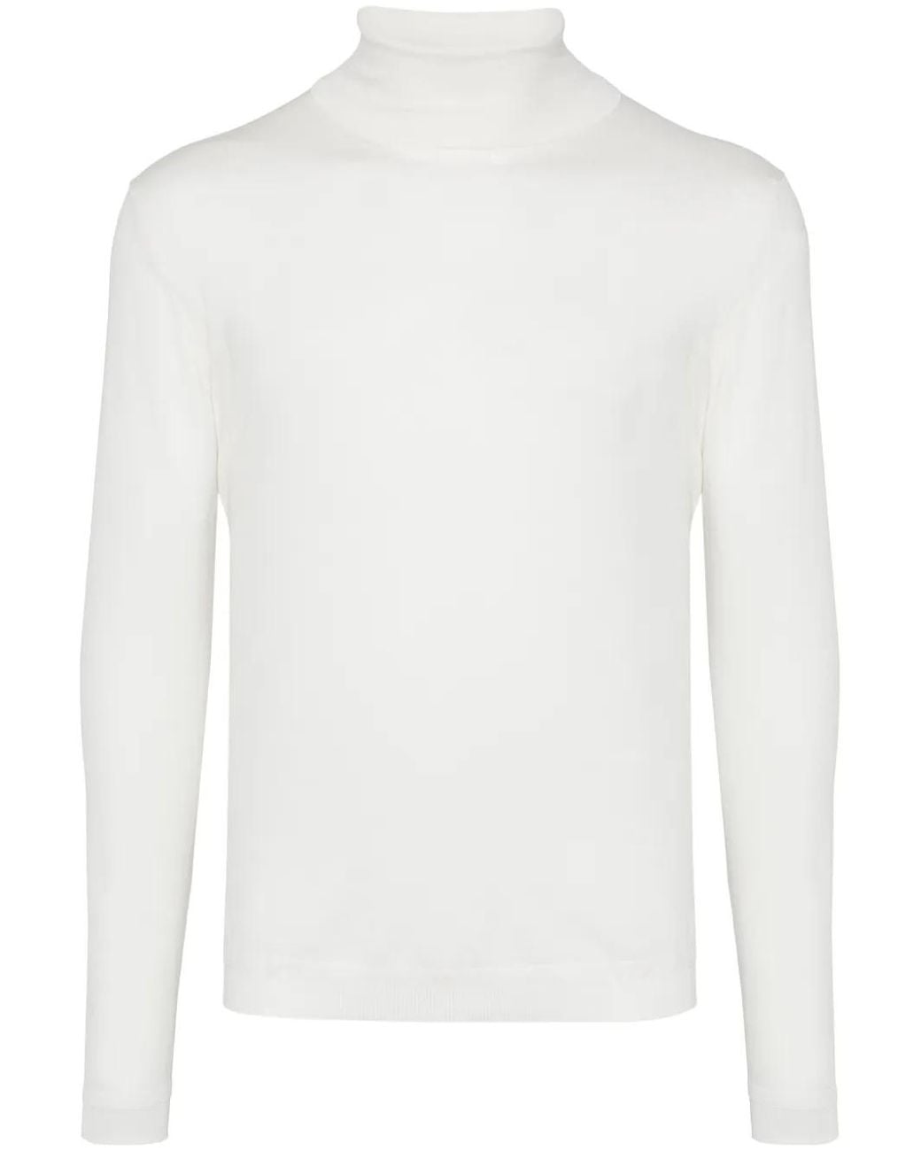 GOES BOTANICAL White Dolcevita Sweater for men