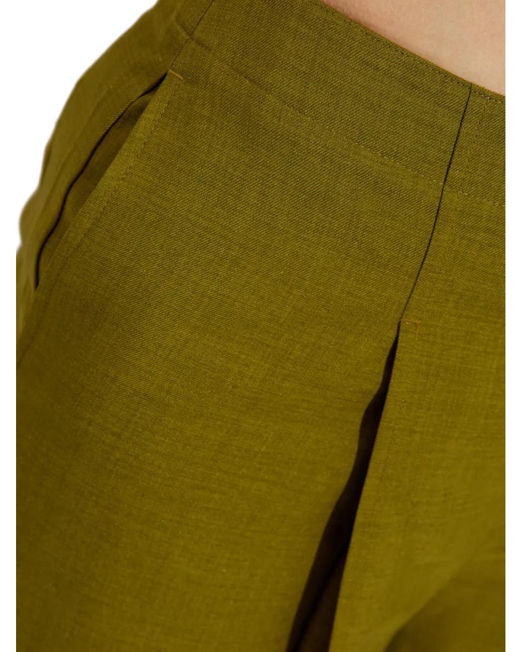 Theory Green Deep Plt Pant.City T