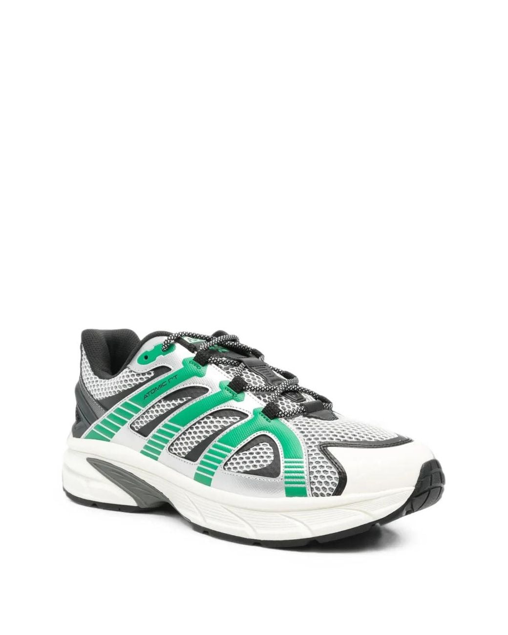 Anima Green Atomic Low-Top Sneakers for men