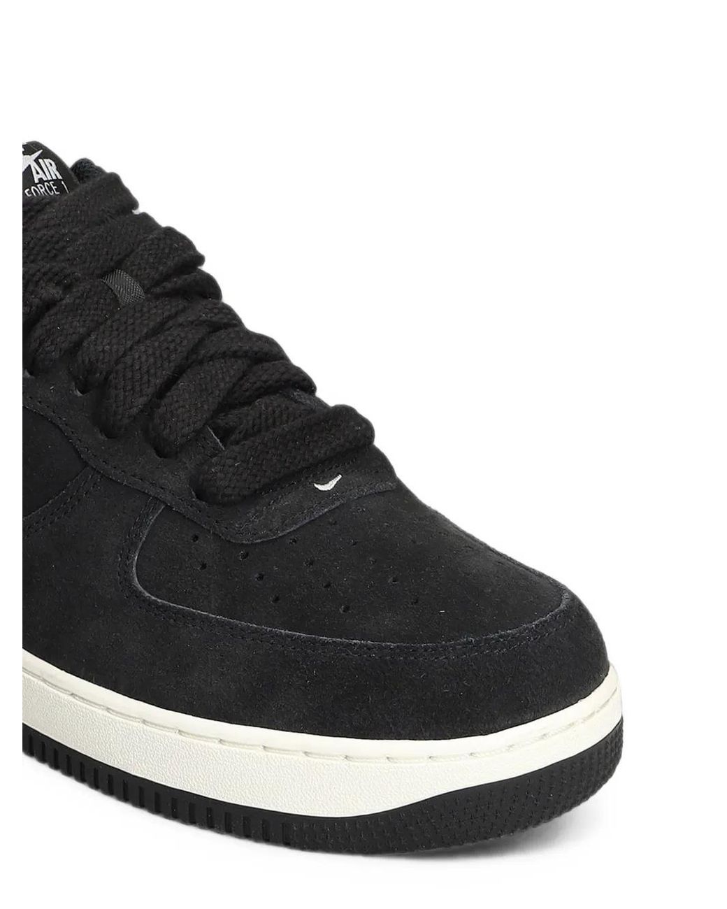 Nike Black Air Force 1'07 Lv8 Sneakers for men