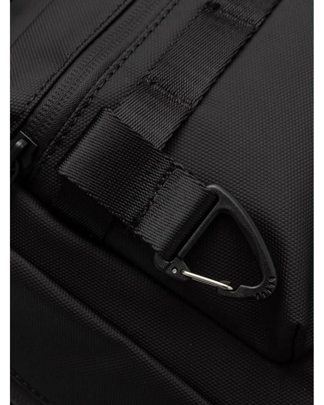 Oakley Black Logo-Patch Panelled Backpack for men