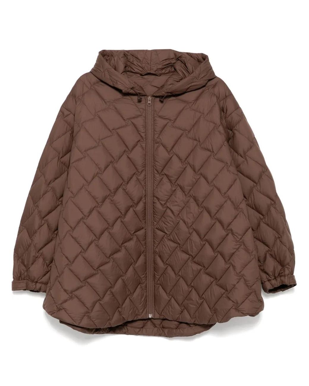 JNBY Brown Hooded Down Jacket